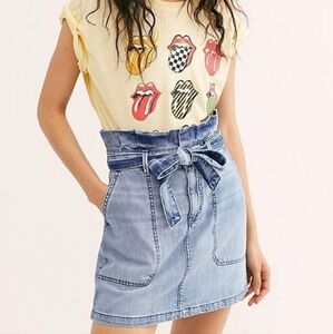 Free People Denim Skirt